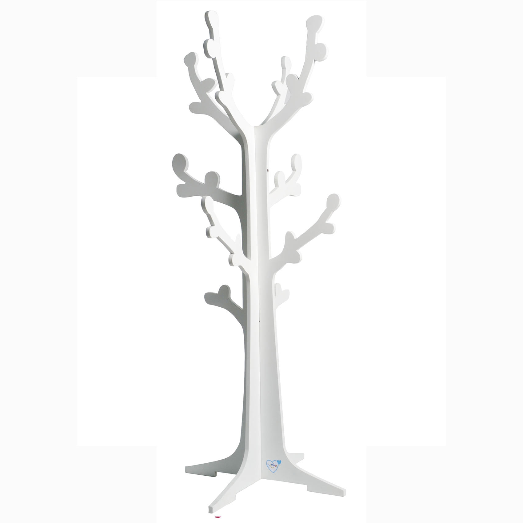 Arbre portant en forme de cerisier enfant Blanc 45x120