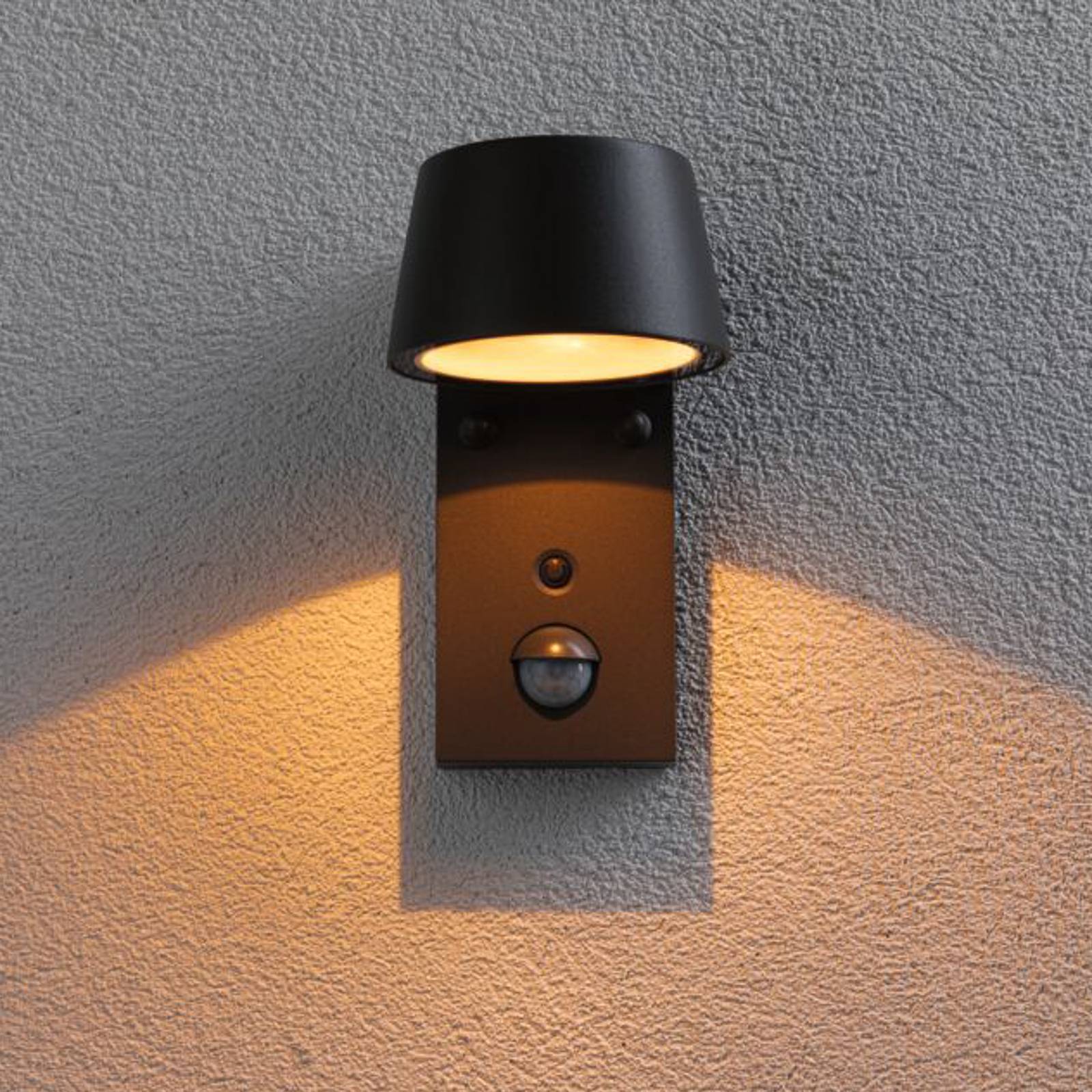 Paulmann Capea Applique d'extérieur LED à détecteur anthracite Aluminium