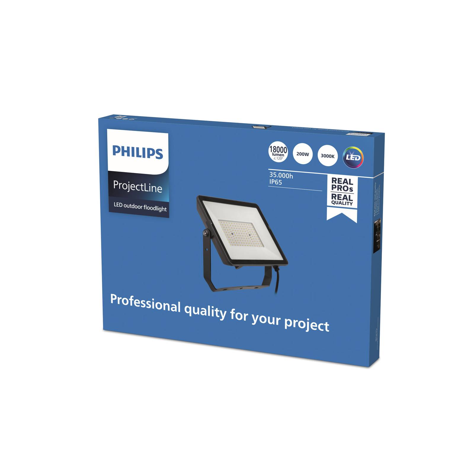 Philips ProjectLine Projecteur d'extérieur LED 3.000K 200W