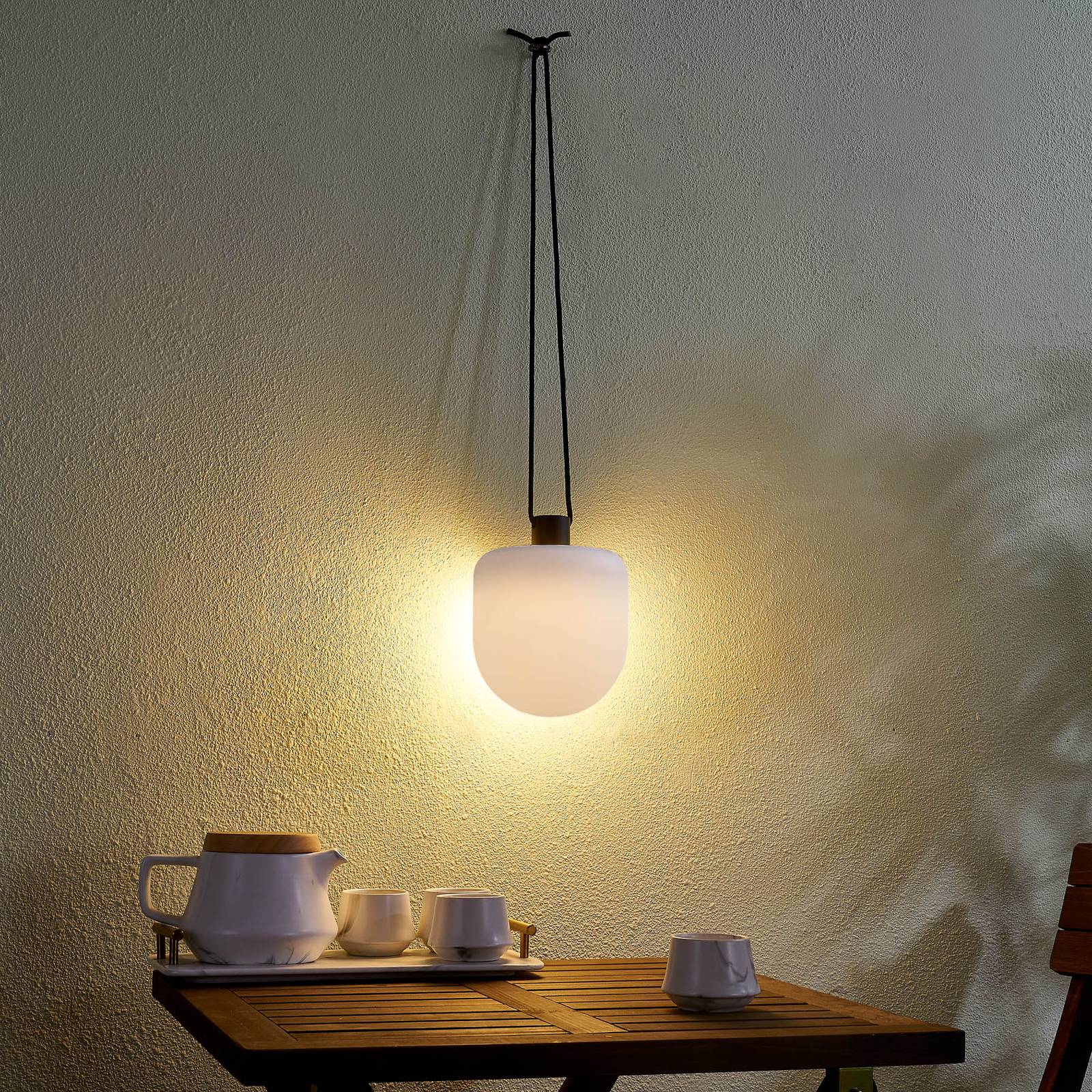 Lindby suspension d'extérieur LED Eleia