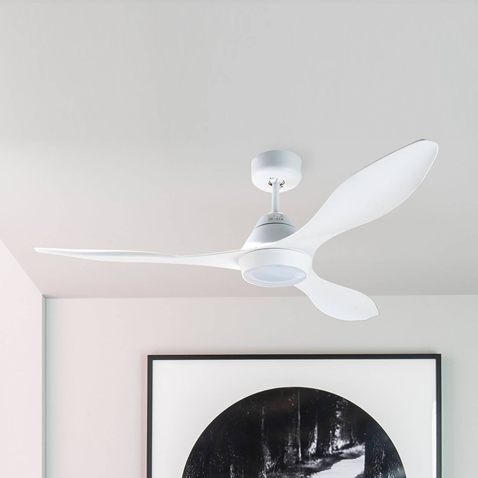 FARO BARCELONA Ventilateur plafond LED Polaris L