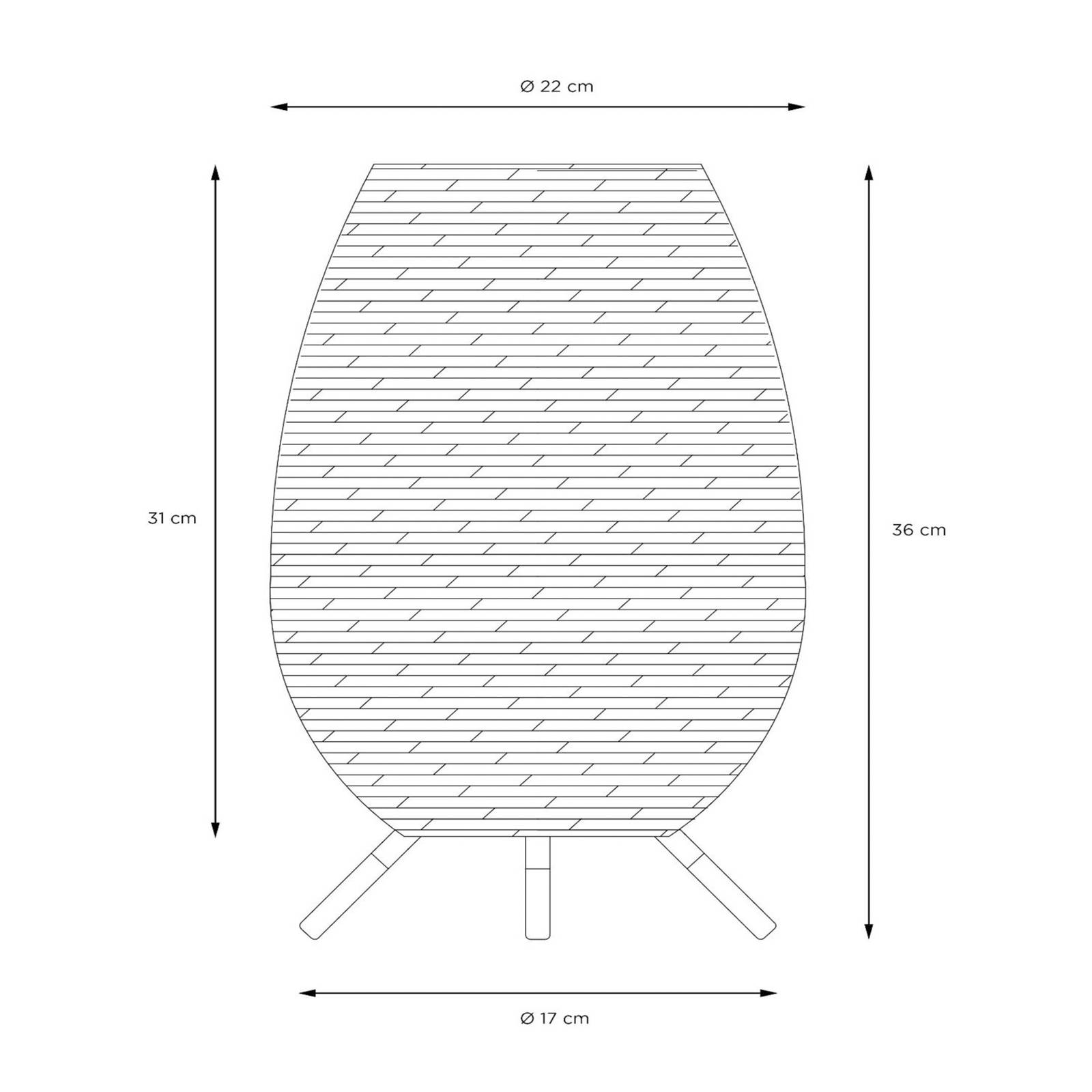 Lucide Lampe d'extérieur à LED Colin