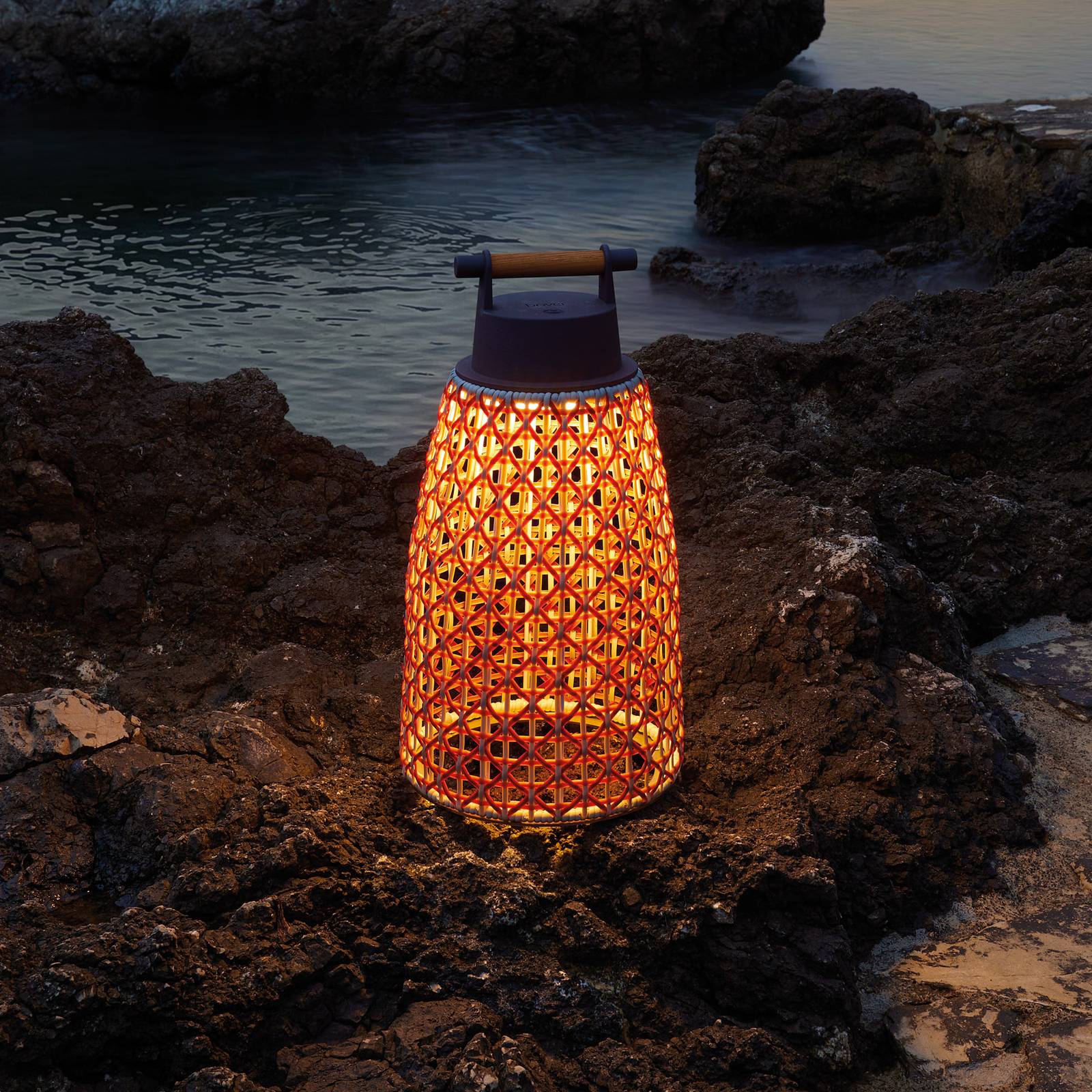 Bover Nans M/41/R Lampe à poser sur batterie pour l'extérieur