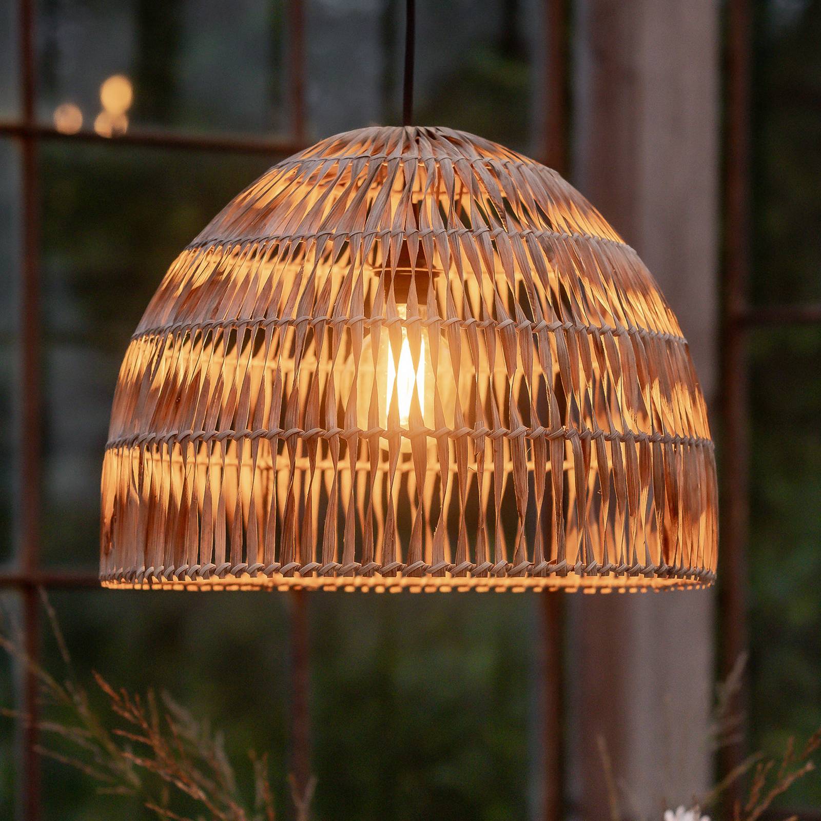 PR Home Suspension d'extérieur Lace Fibre naturelle