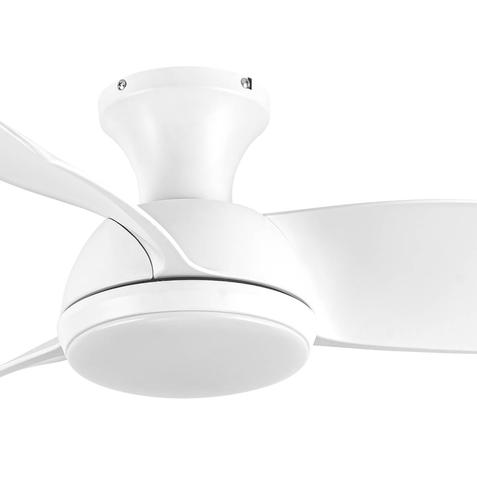 Beacon Lighting Ventilateur de plafond LED Beacon Syros moteur DC silencieux 78 cm CCT