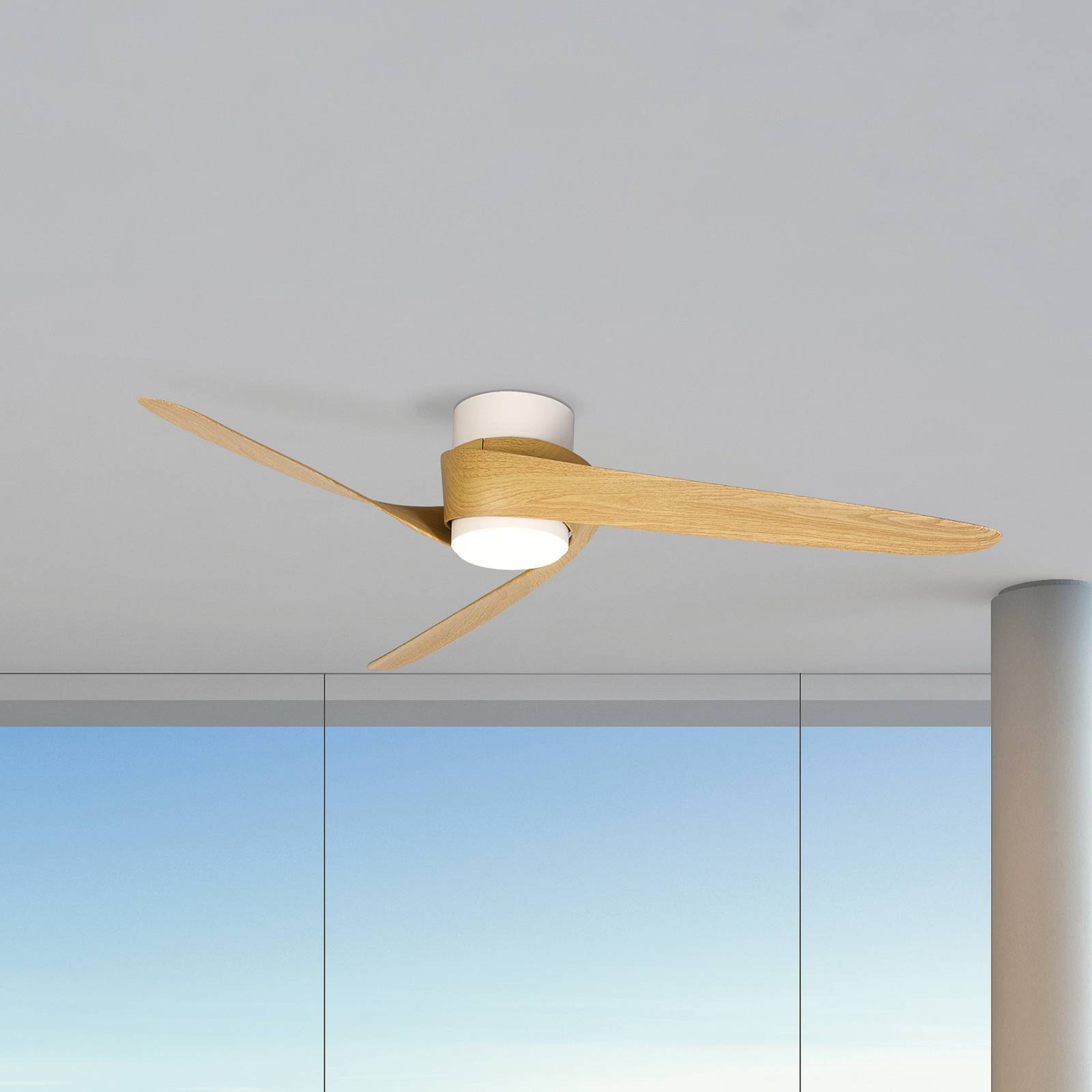 Mantra Iluminación Ventilateur de plafond LED Groenland