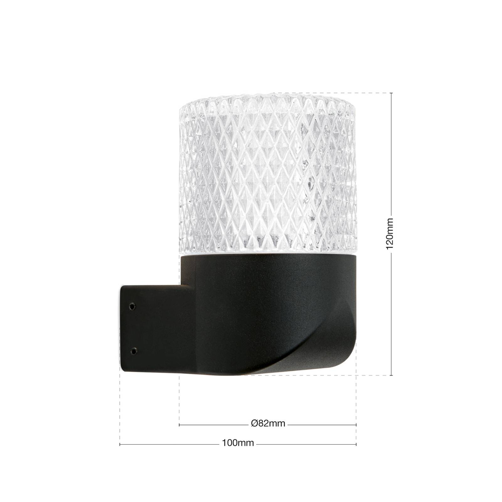 Orion Applique d'extérieur LED Mondo
