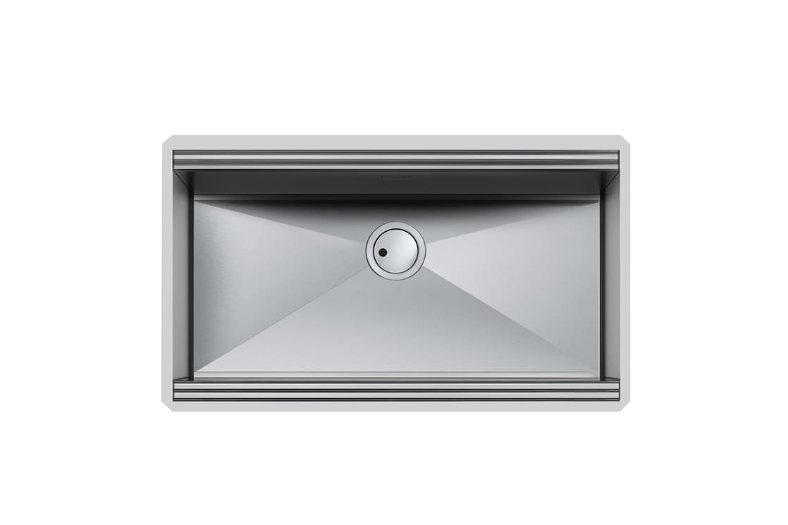 Foster Milanello Workstation 1034 850 - Couleur Structure: Acier brossé