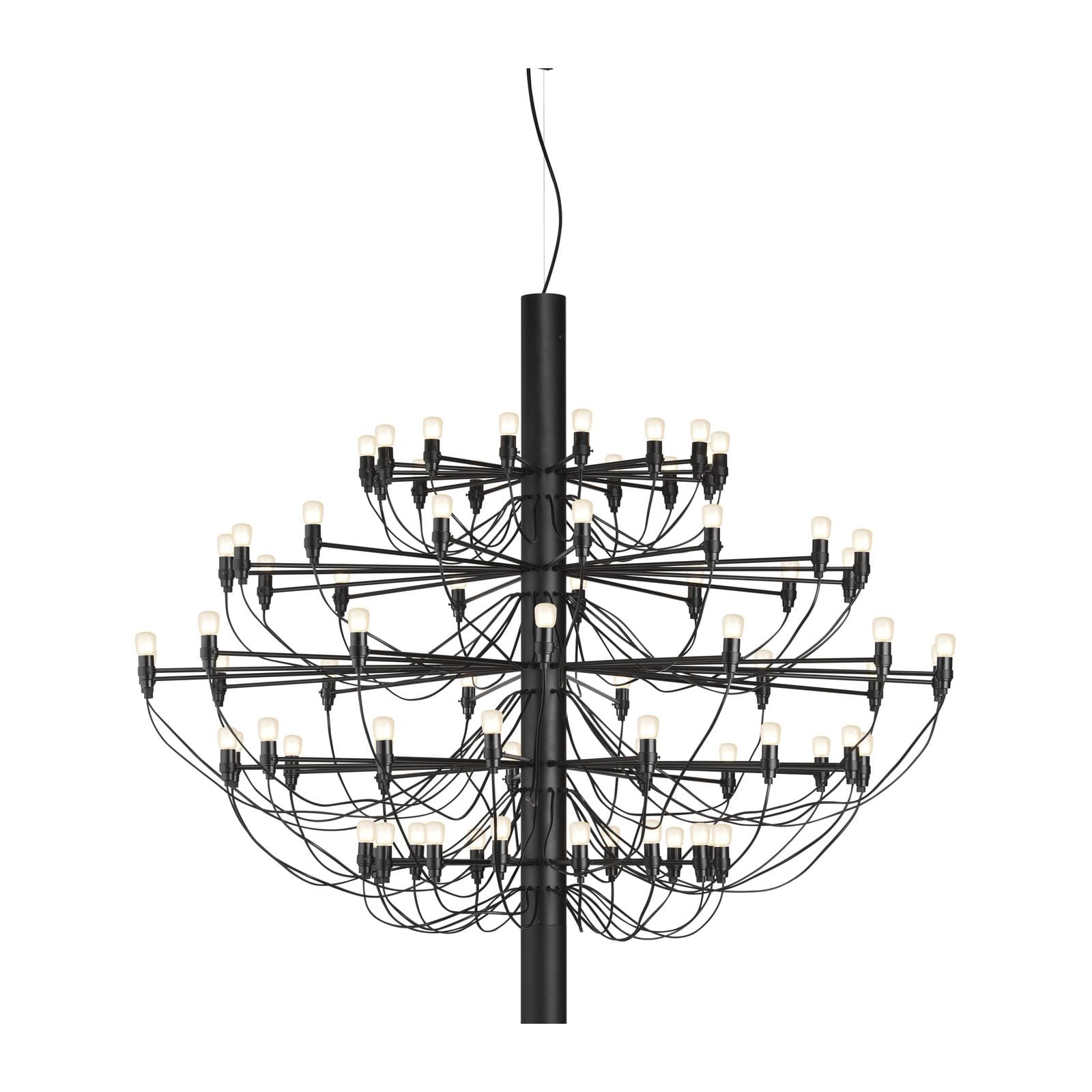 Flos - Lampe 2097/75 frosted bulbs Matte Black