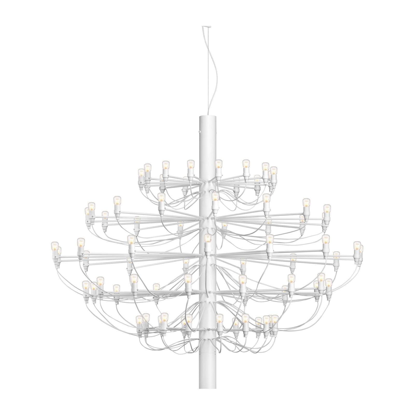 Flos - Lampe 2097/75 clear bulbs Matte White