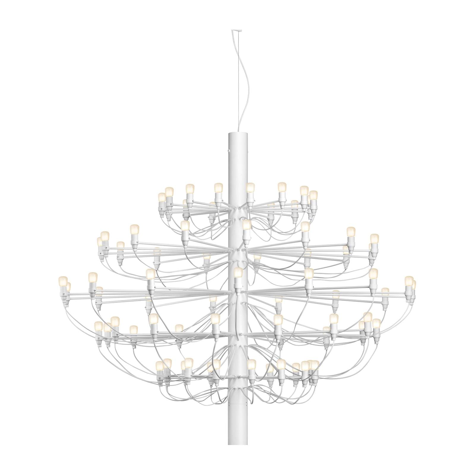 Flos - Lampe 2097/75 frosted bulbs Matte White