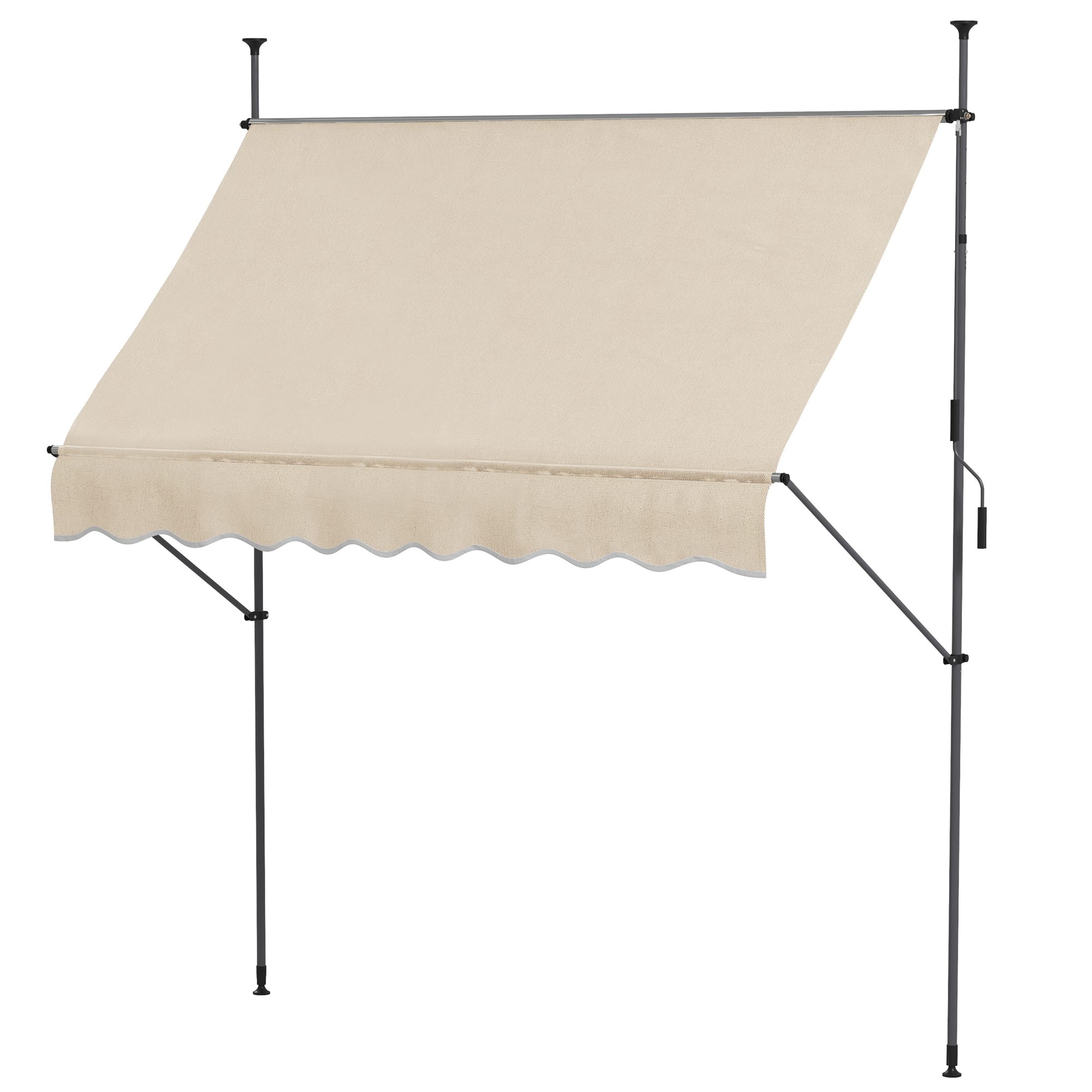 Outsunny Store banne autoportant manuel rétractable 2