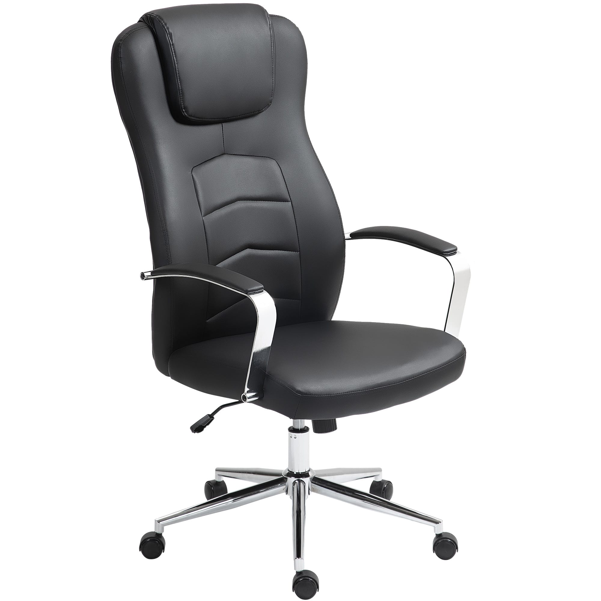 HOMCOM Fauteuil de bureau en simili cuir HOMCOM Fauteuil de bureau en simili cuir