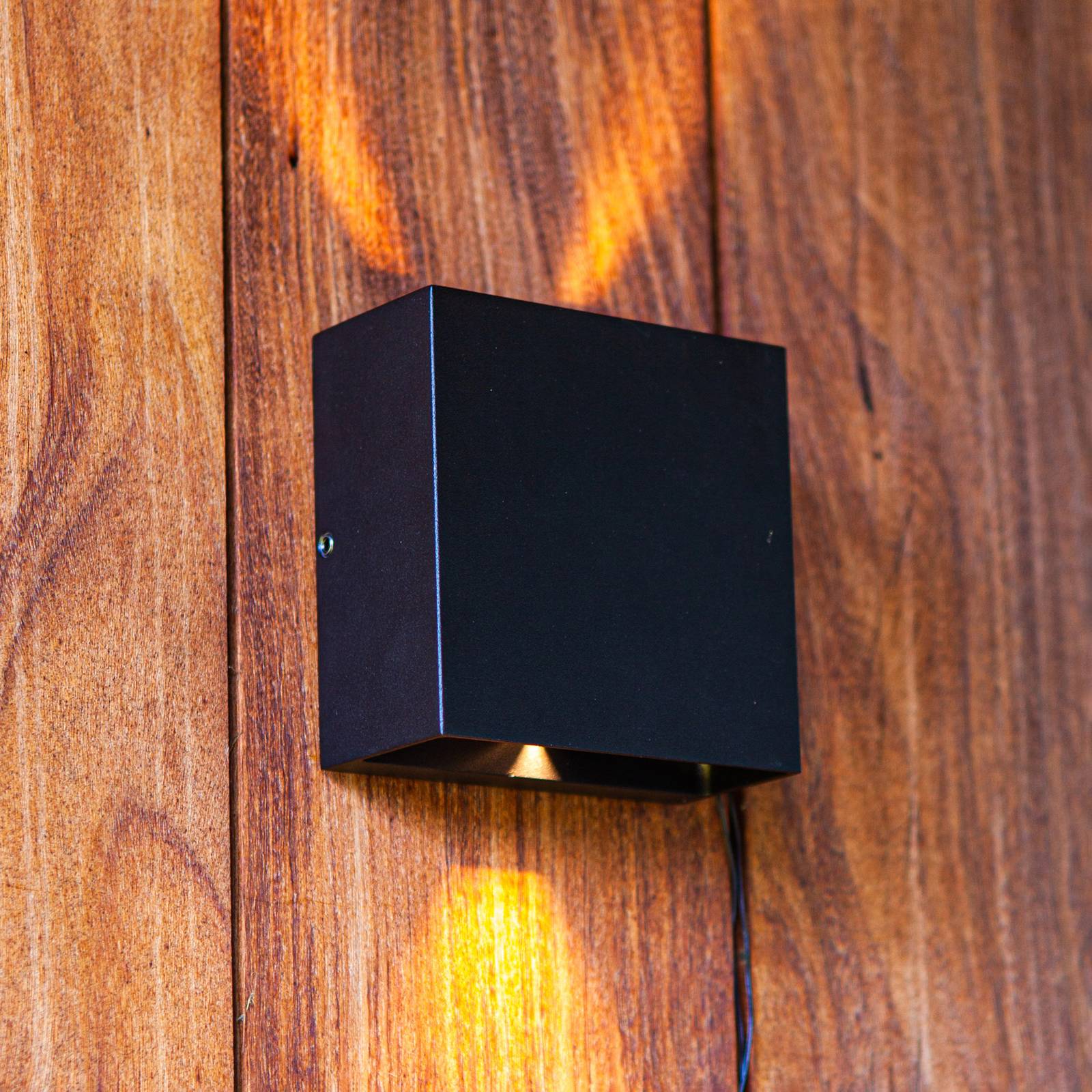 LUTEC Applique d'extérieur LED Gemini Beams