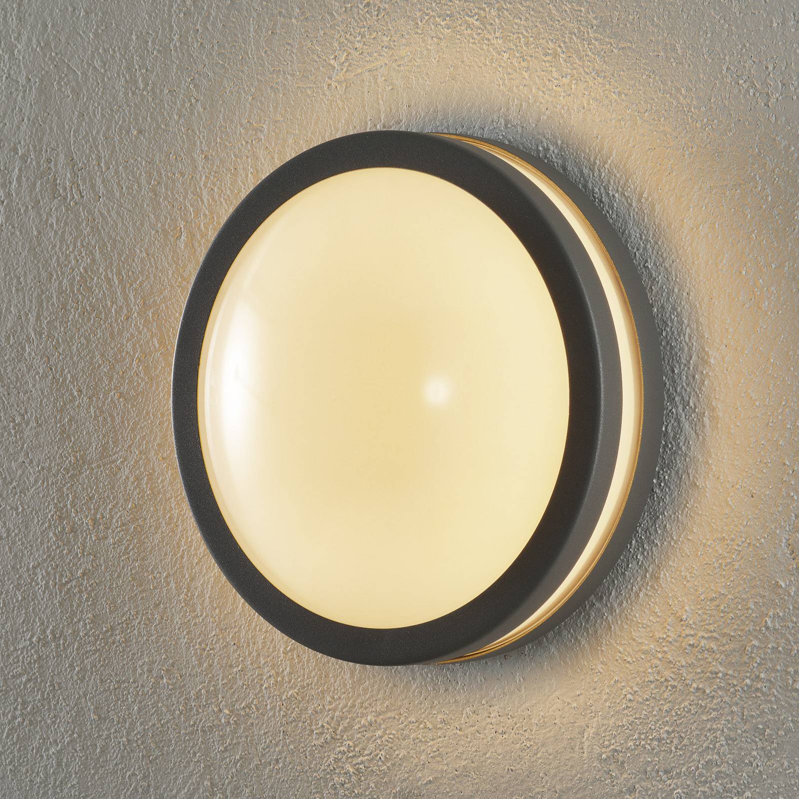 EGLO connect Locana-C applique d'extérieur LED argenté