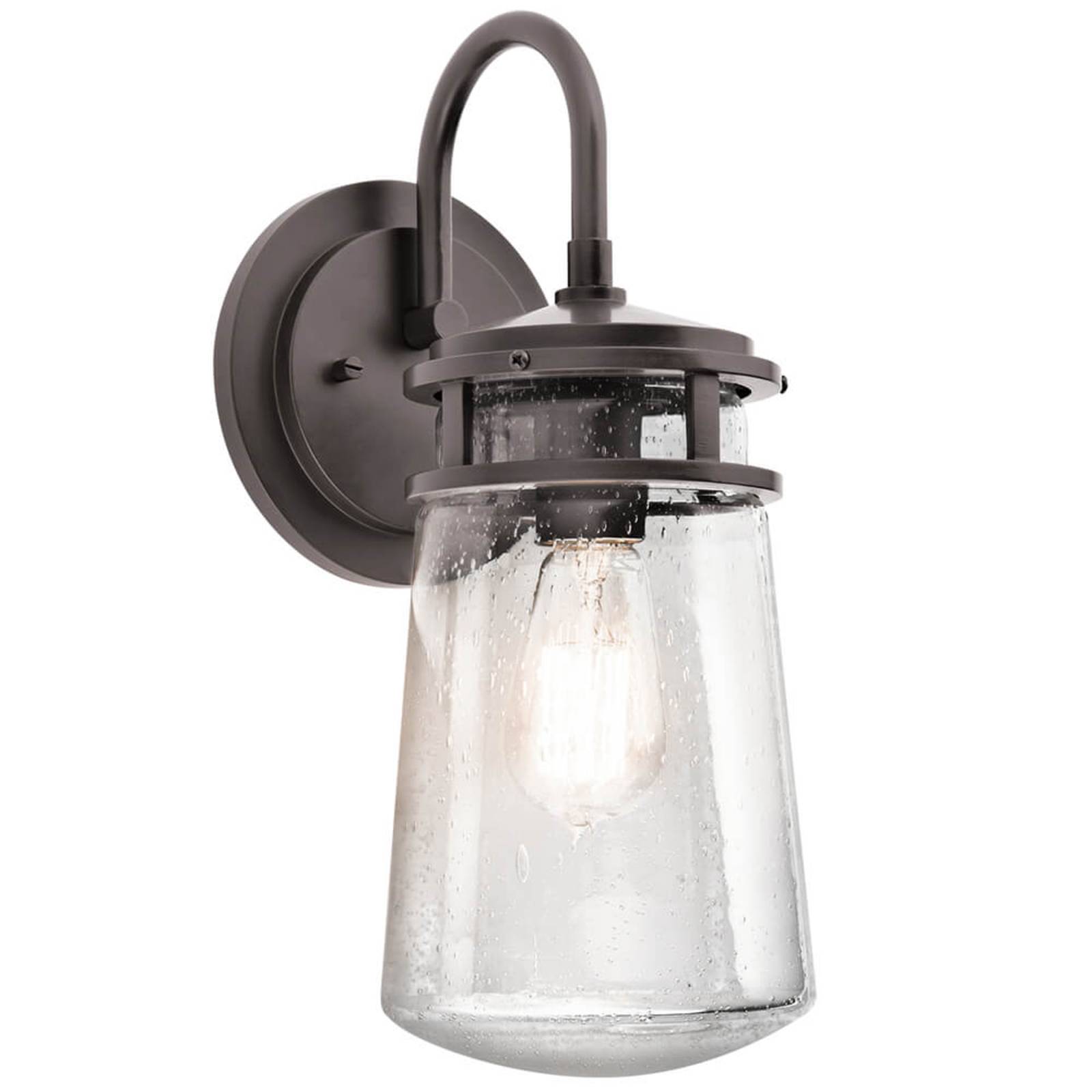 KICHLER Applique extérieur Lyndon abat-jour verre 38