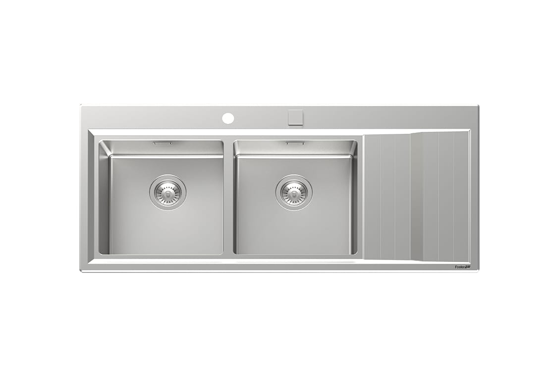 Foster Stripe 4503 05 - Couleur Structure: Acier brossé