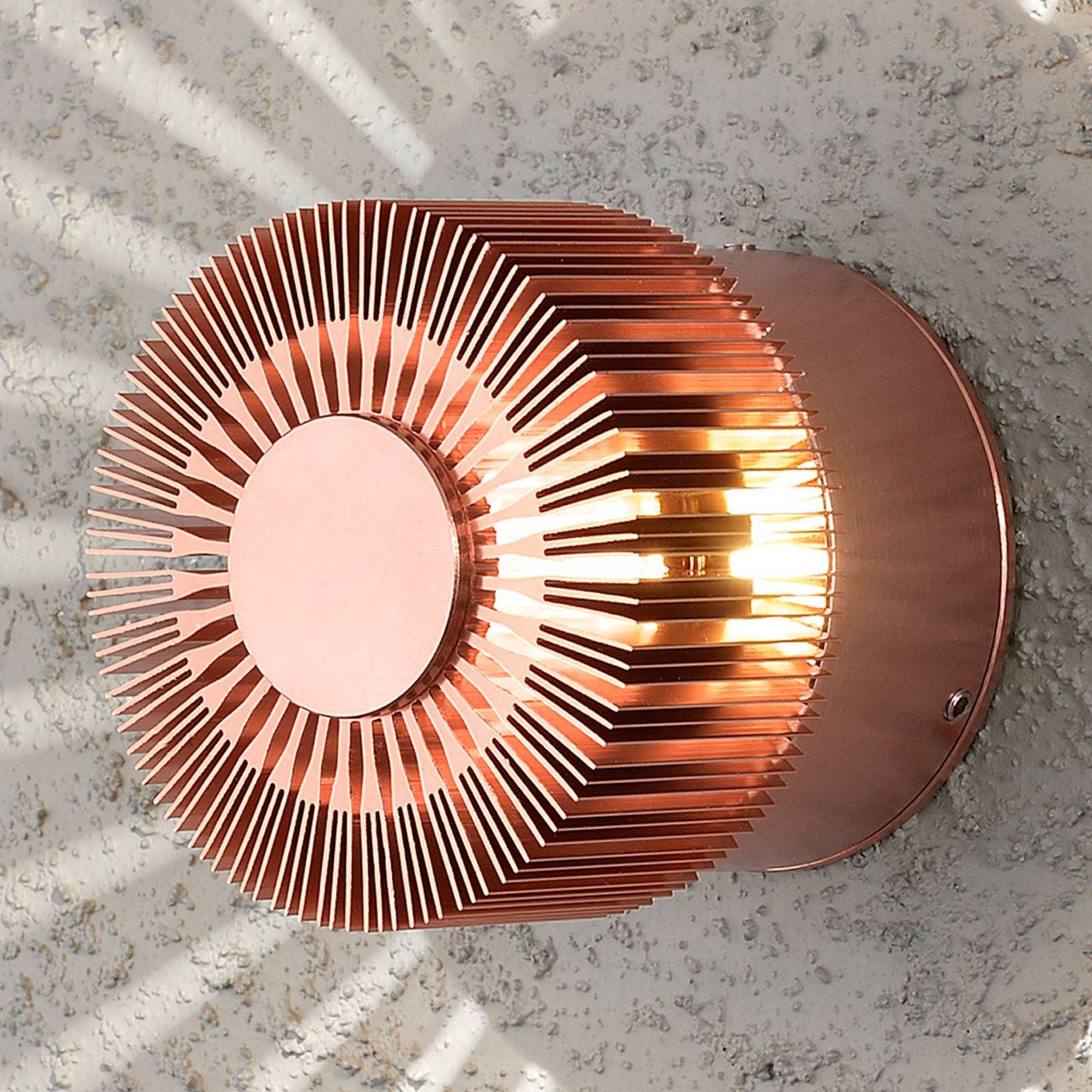 Konstsmide Applique d’extérieur LED de couleur cuivre Monza