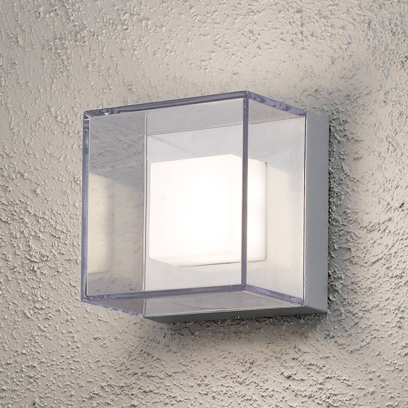 Konstsmide Applique d’extérieur LED transparente Sanremo IP54