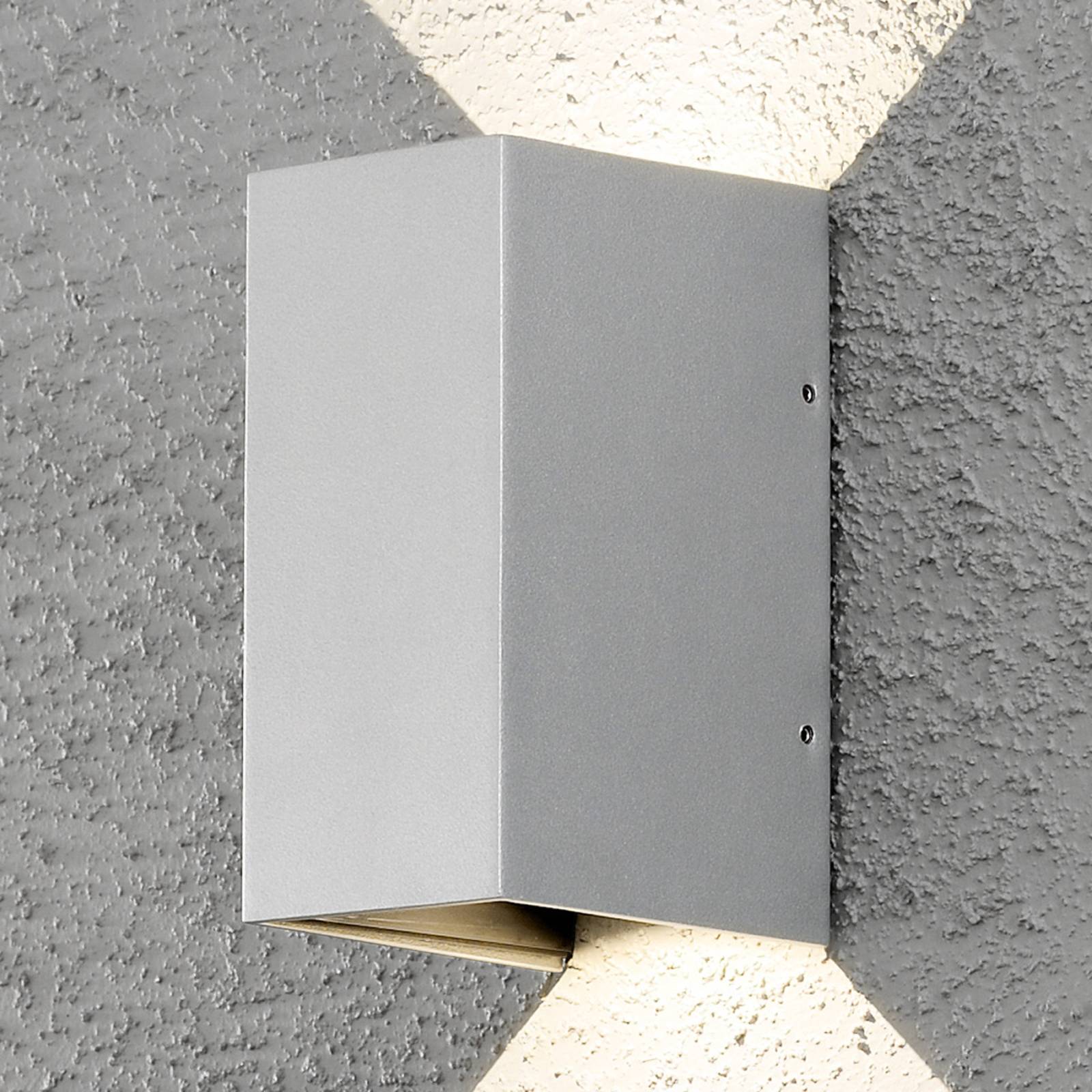 Konstsmide Applique d'extérieur LED Cremona 8 cm grise