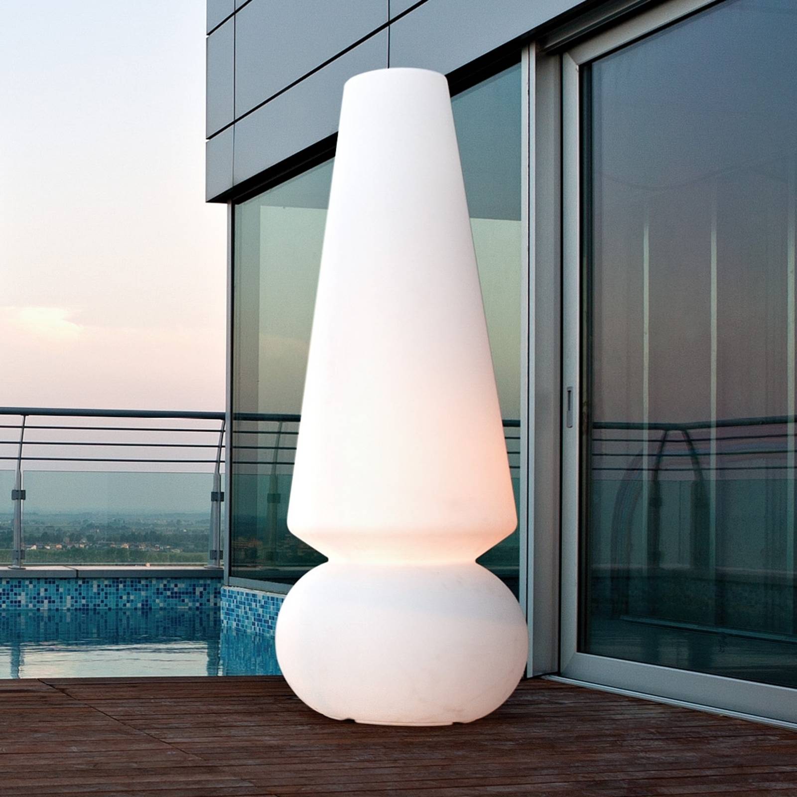 Linea Light Lampe sur pied d'extérieur MARGE LED