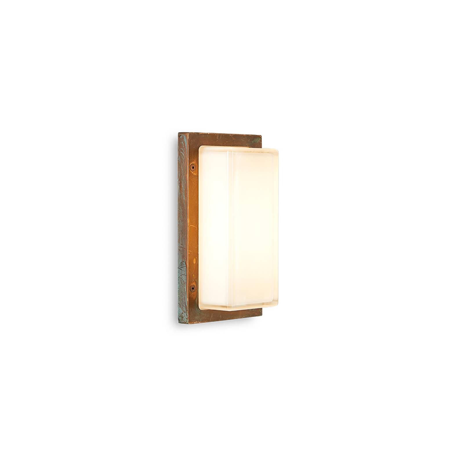 Moretti Luce Applique d'extérieur Ice Cubic 3410 laiton antique