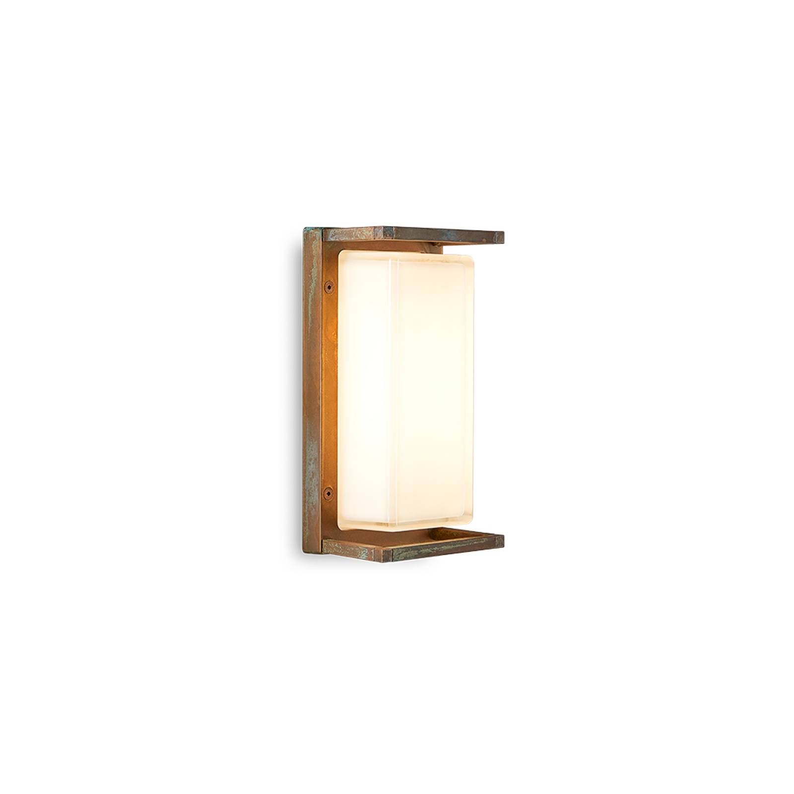 Moretti Luce Applique d'extérieur Ice Cubic 3412 laiton antique