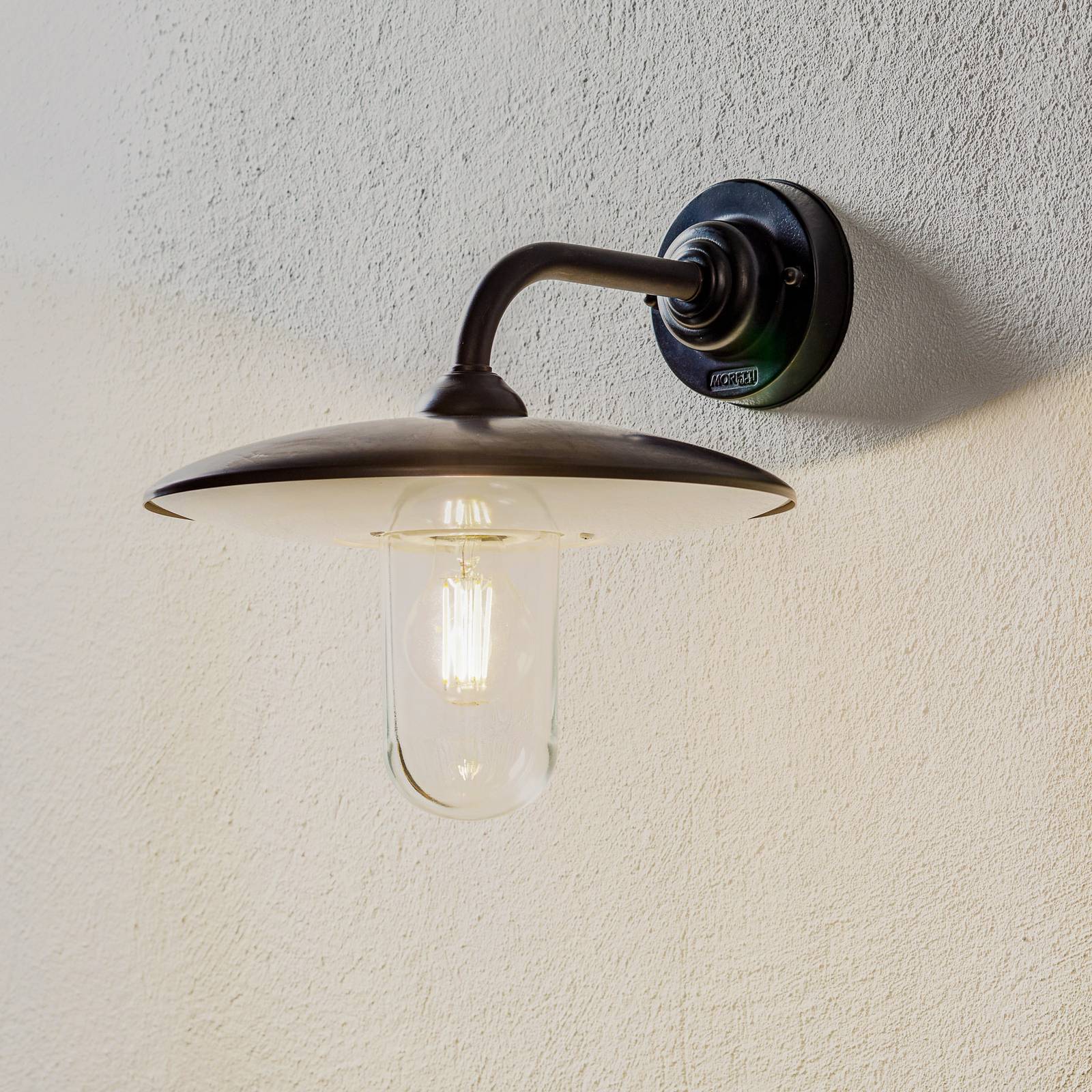 Moretti Luce Applique extérieur Golfo laiton bruni