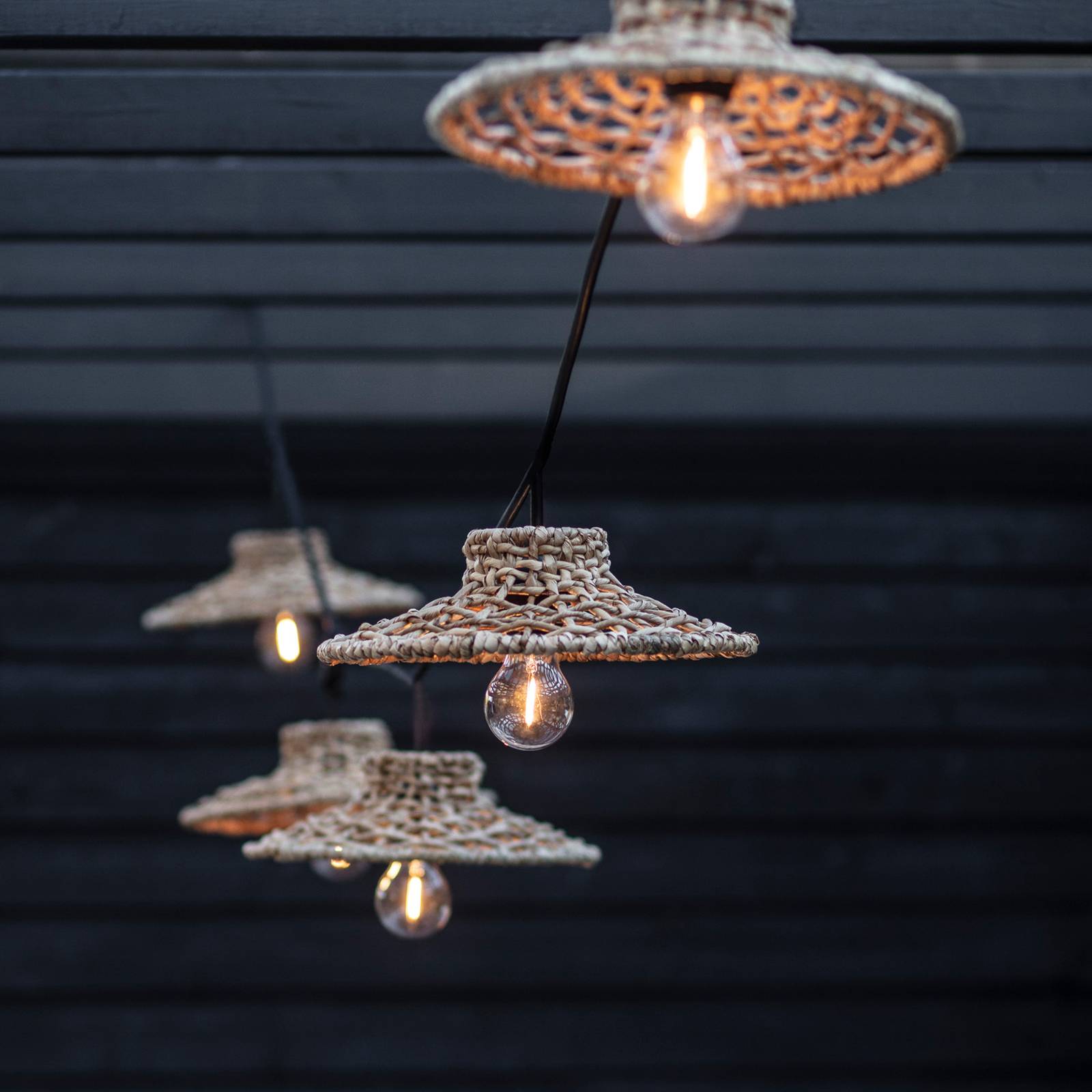 PR Home Sari Guirlande lumineuse d'extérieur à 5 lampes