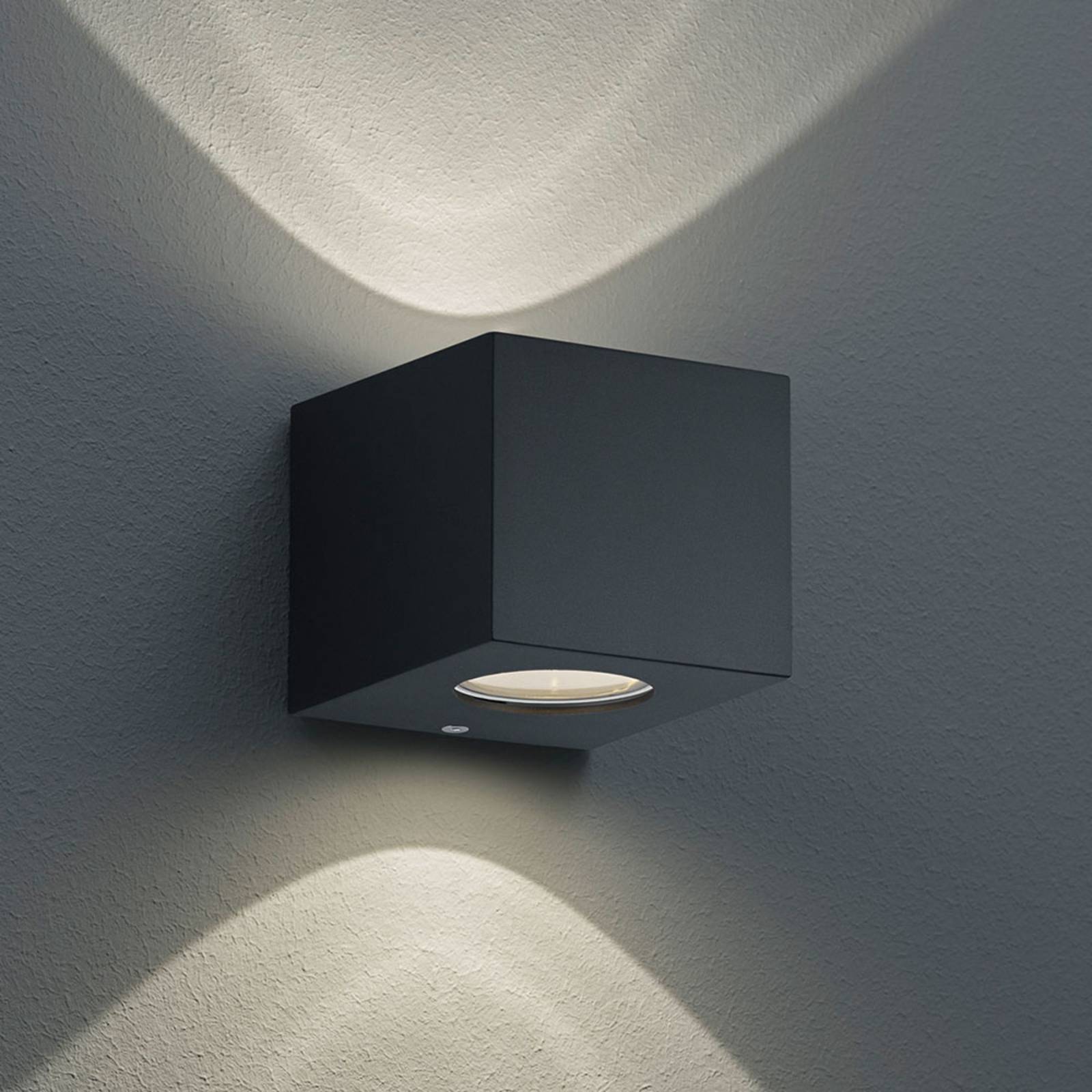 Reality Leuchten Applique d'extérieur LED Cordoba carré