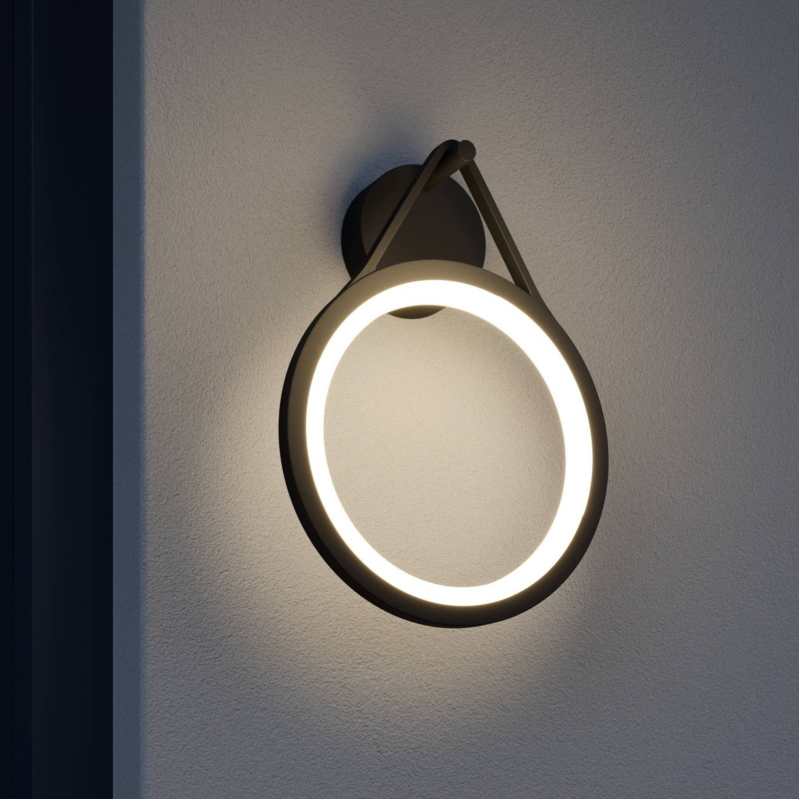 Lucande Applique d'extérieur LED Mirco