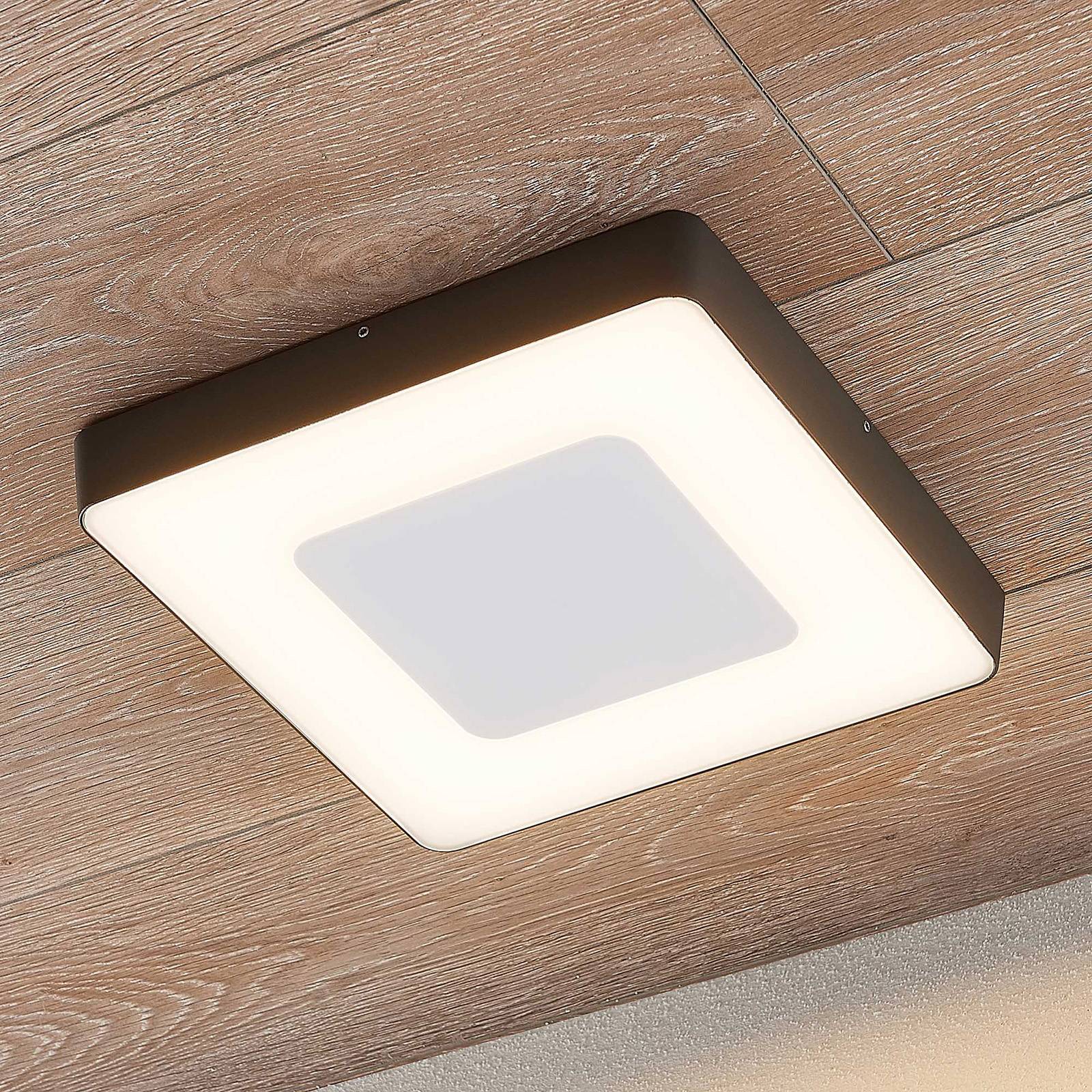 Lucande Plafonnier d'extérieur LED Sora