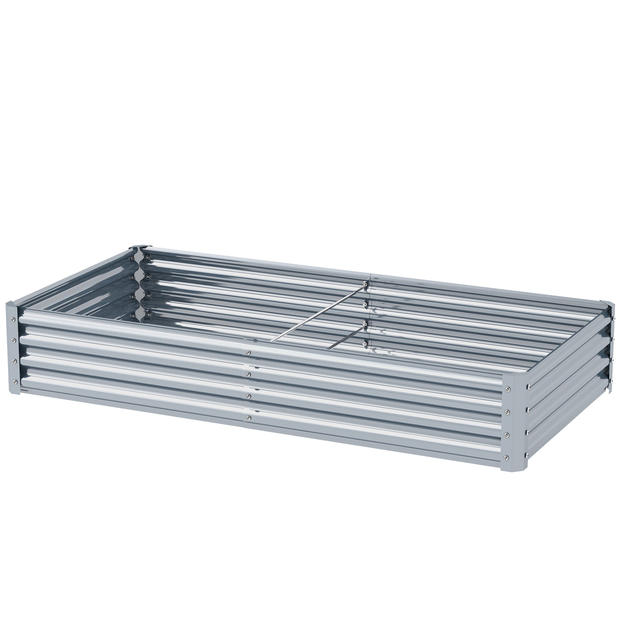 Outsunny Carré potager rectangulaire