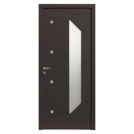 Porte d'entrée ALU modèle NEYSSA avec pose