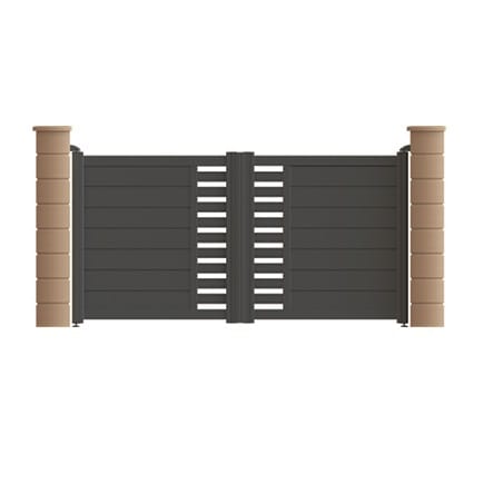 Portail ALU battant ou coulissant modèle BEL AIR 1