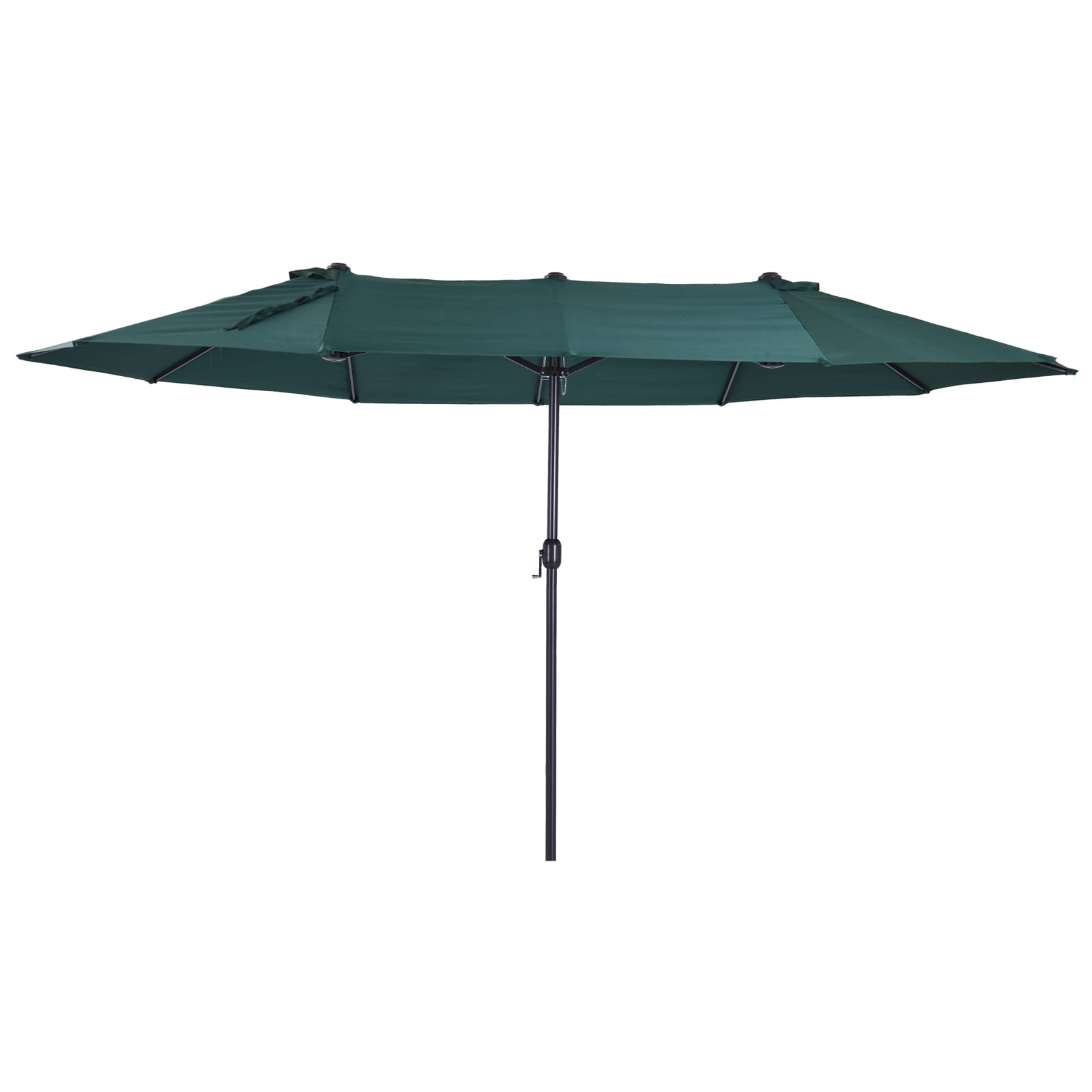 Outsunny Parasol XXL parasol de jardin grande taille 4