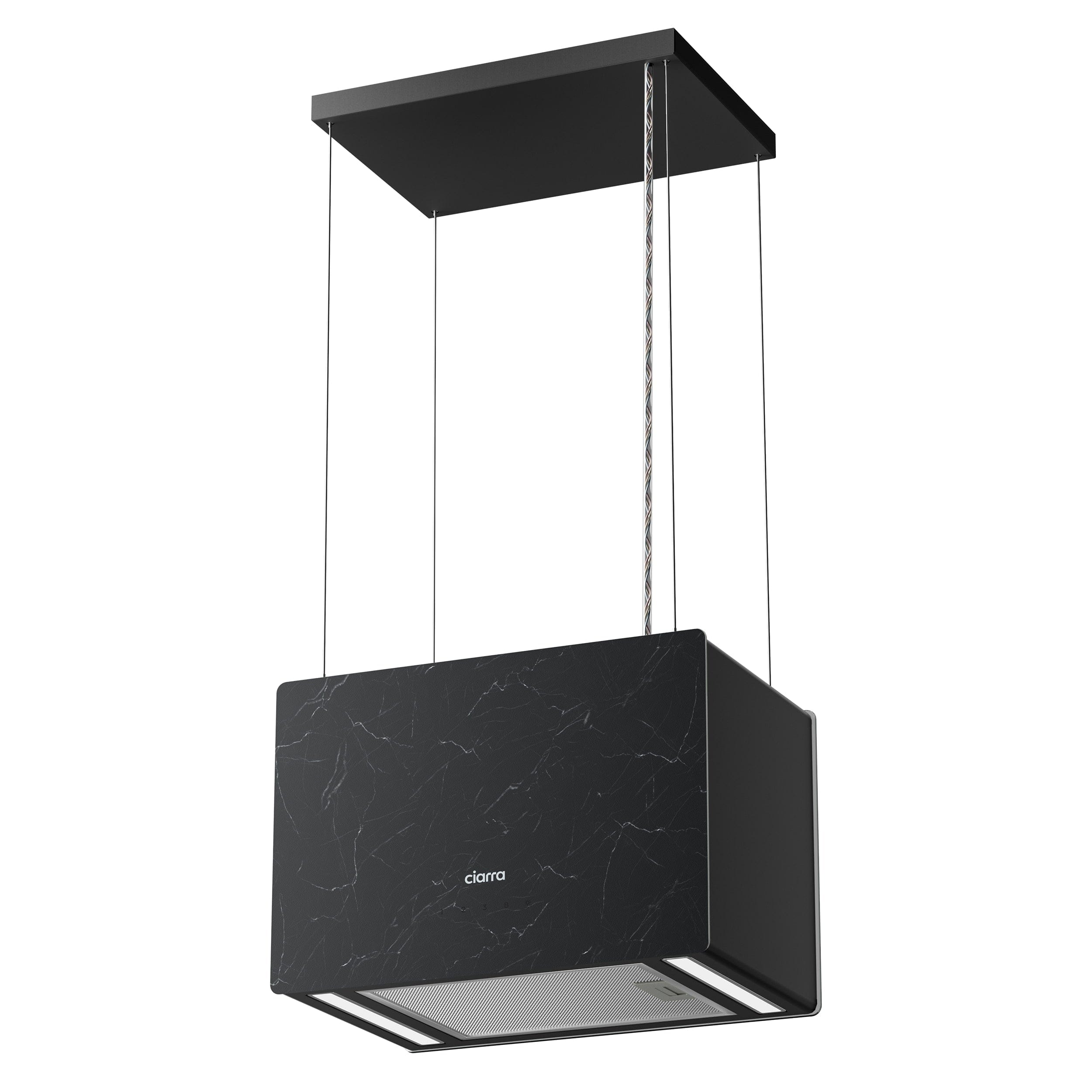 Ciarra CBCB4850 Hotte îlot central 700 m³/h avec Lumière UV Lampes