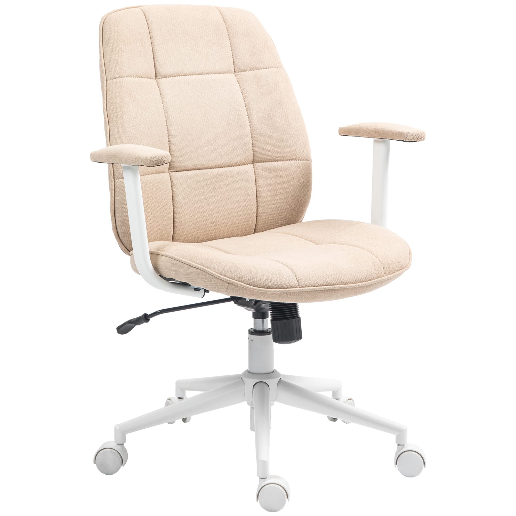 HOMCOM Chaise bureau fauteuil de bureau avec hauteur réglable
