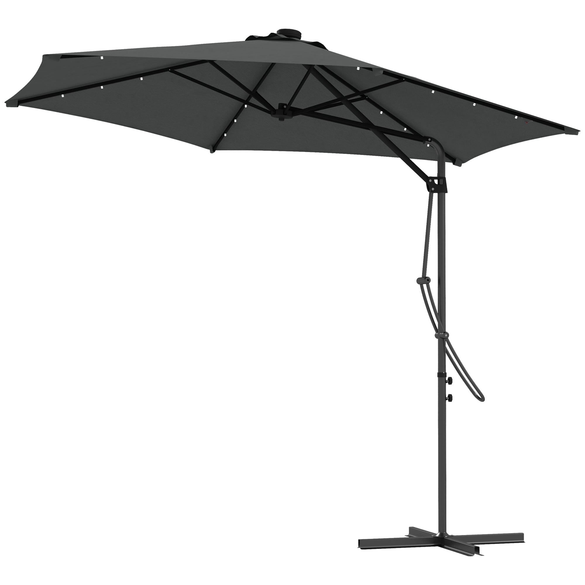 Outsunny Parasol de jardin