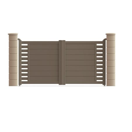 Portail ALU battant ou coulissant modèle GAITE 1