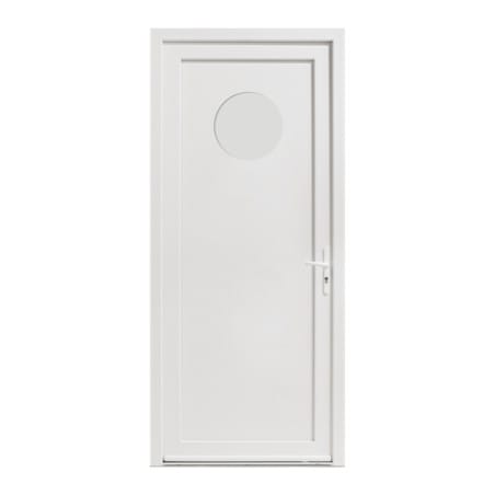 Porte d'entrée PVC modèle TOBY avec pose