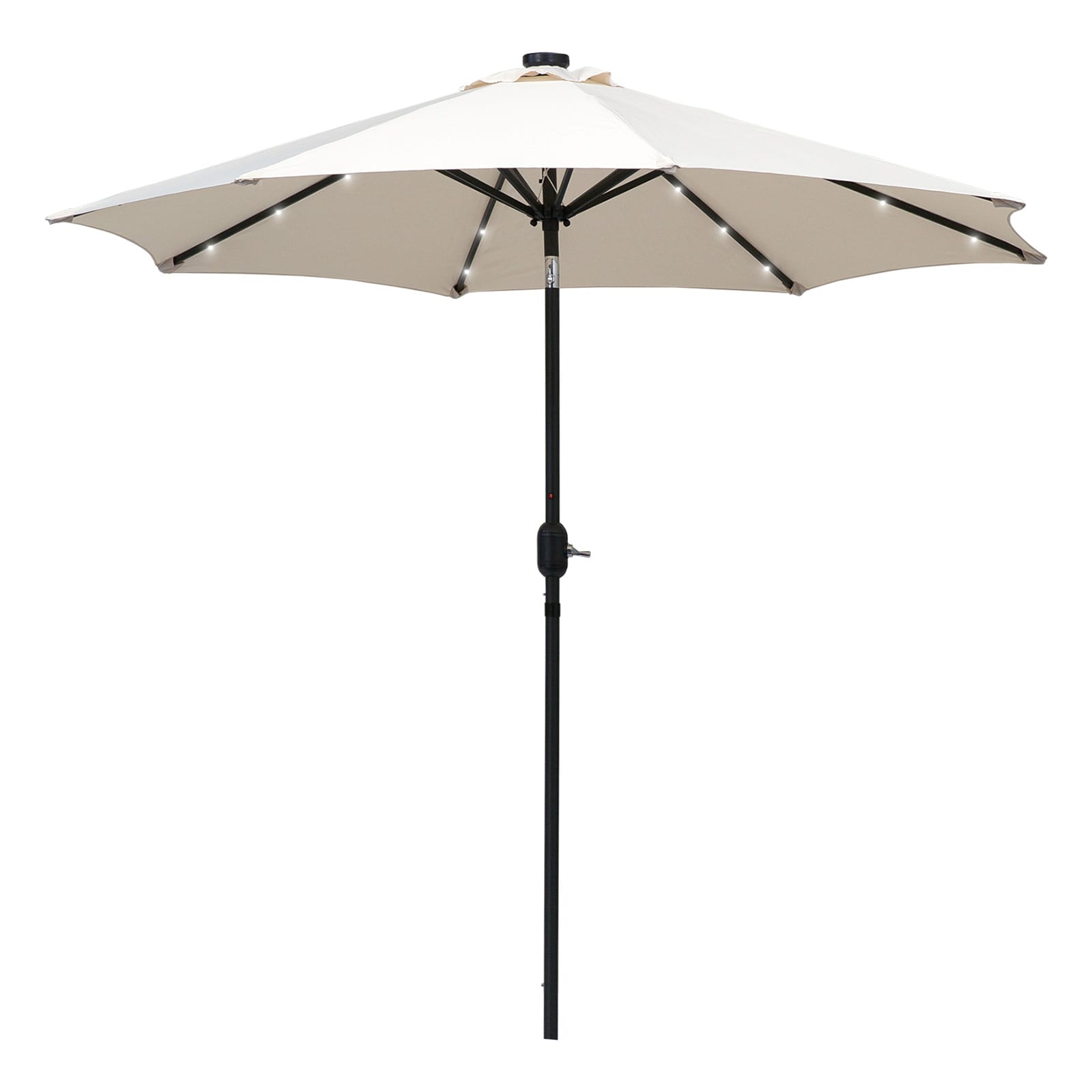 Outsunny Parasol octogonal inclinable Ø 2