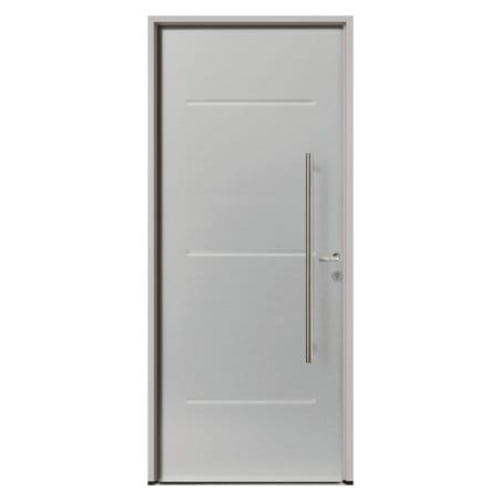 Porte d'entrée ACIER modèle JOAO dimensions standard L 90 cm x H 215 cm