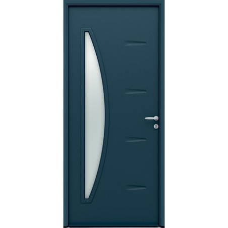 Porte d'entrée ACIER modèle CLEO dimensions standard L 90 cm x H 215 cm