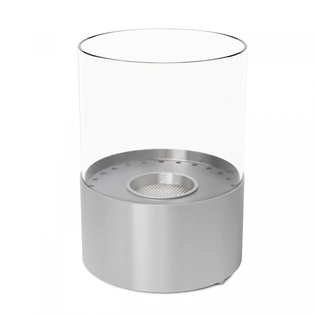 Cheminée de table ronde Kennington - Acier