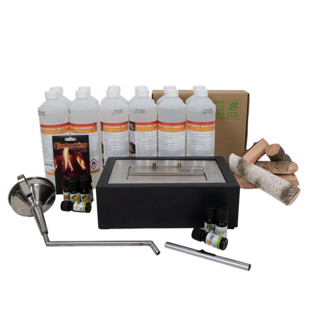 Kit Complet de CheminÃƒÂ©e au BioÃƒÂ©thanol 30