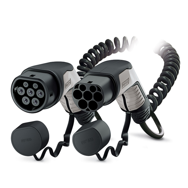 PHOENIX CONTACT Câble de recharge spiralé - Type2 - Type2 - 4m - 7