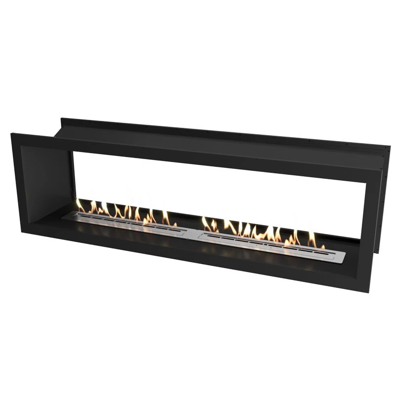 Icon Doublesided Slimline Firebox 2000 800 Noir