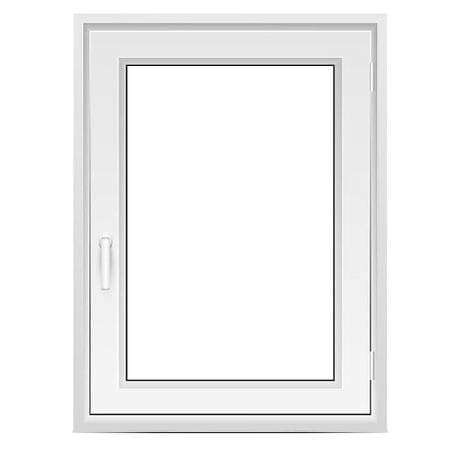 Fenêtre ALU ouvrant caché 1 vantail ouverture à la française de chaque coté avec fixe central