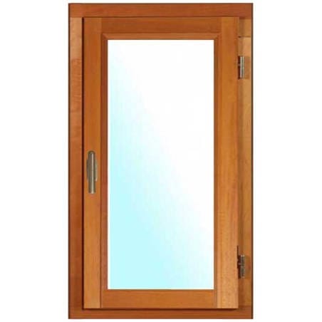 Fenêtre BOIS à Mouton et Gueule de Loup 1 vantail ouverture à la française